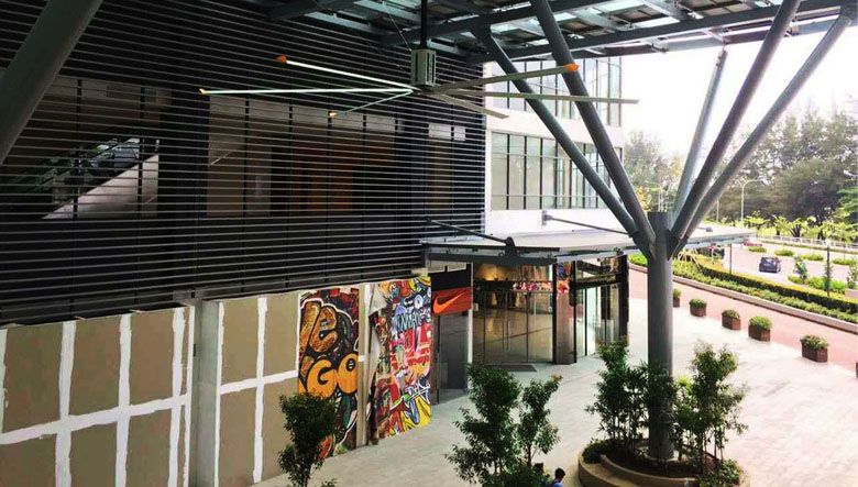 商業中心工業大風扇